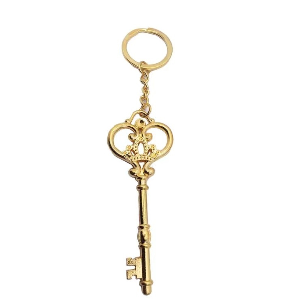 🌸 Antique Skeleton Key Keychain